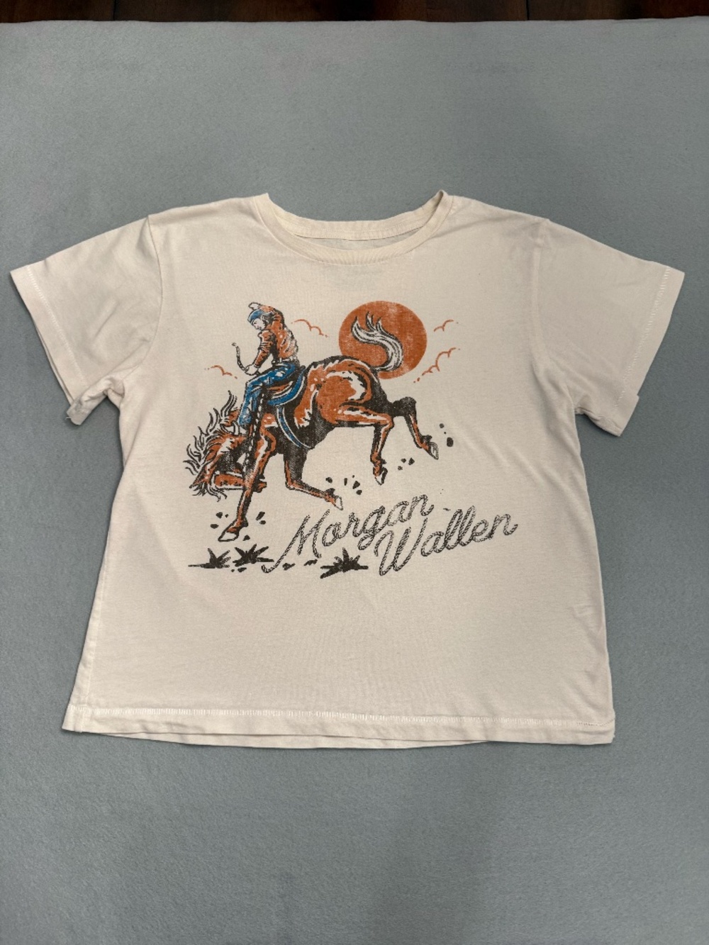 Morgan Wallen Crop Concert T-shirt